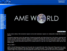 Tablet Screenshot of ame-world.frih.net